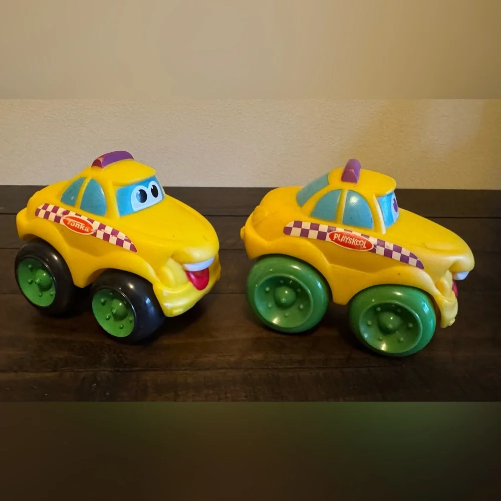Tonka Chuck & Friends / Playskool Cars/Trucks Lot Of 8 Rolling Figures
